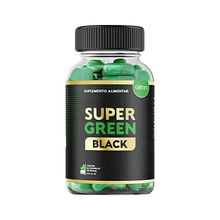 Super Green Black: um dos melhores emagrecedores