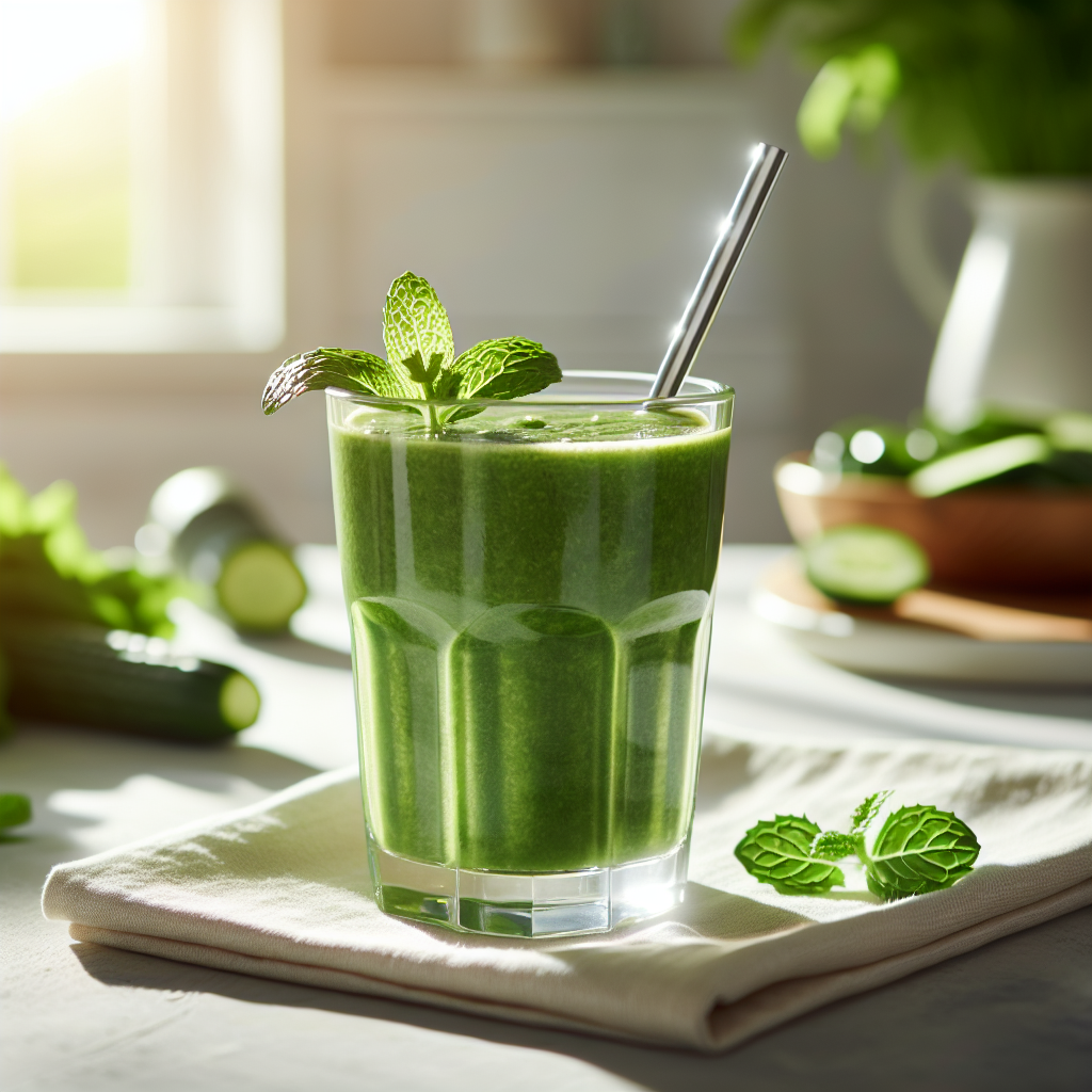 receitas para emagrecer - smoothie verde detox